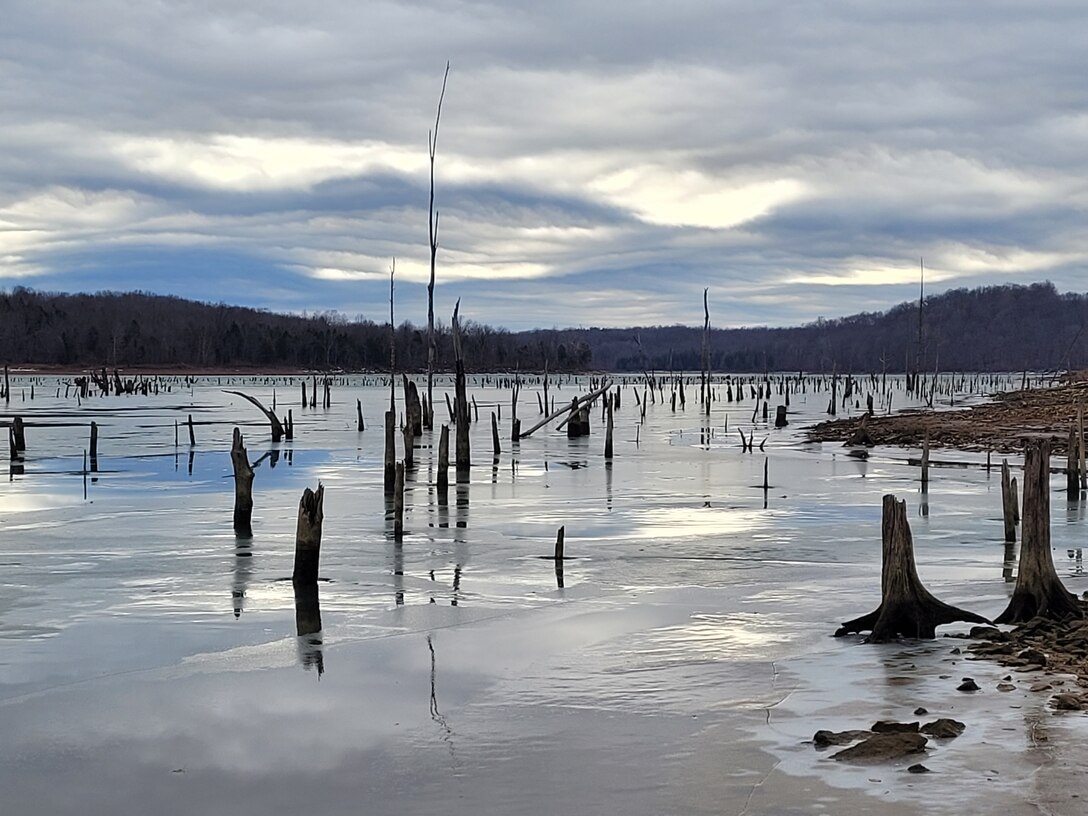A view of the Osborne Ramp at Patoka Lake in Dubois, Indiana Jan. 2. | Photo of the Week | by Jim Merkley