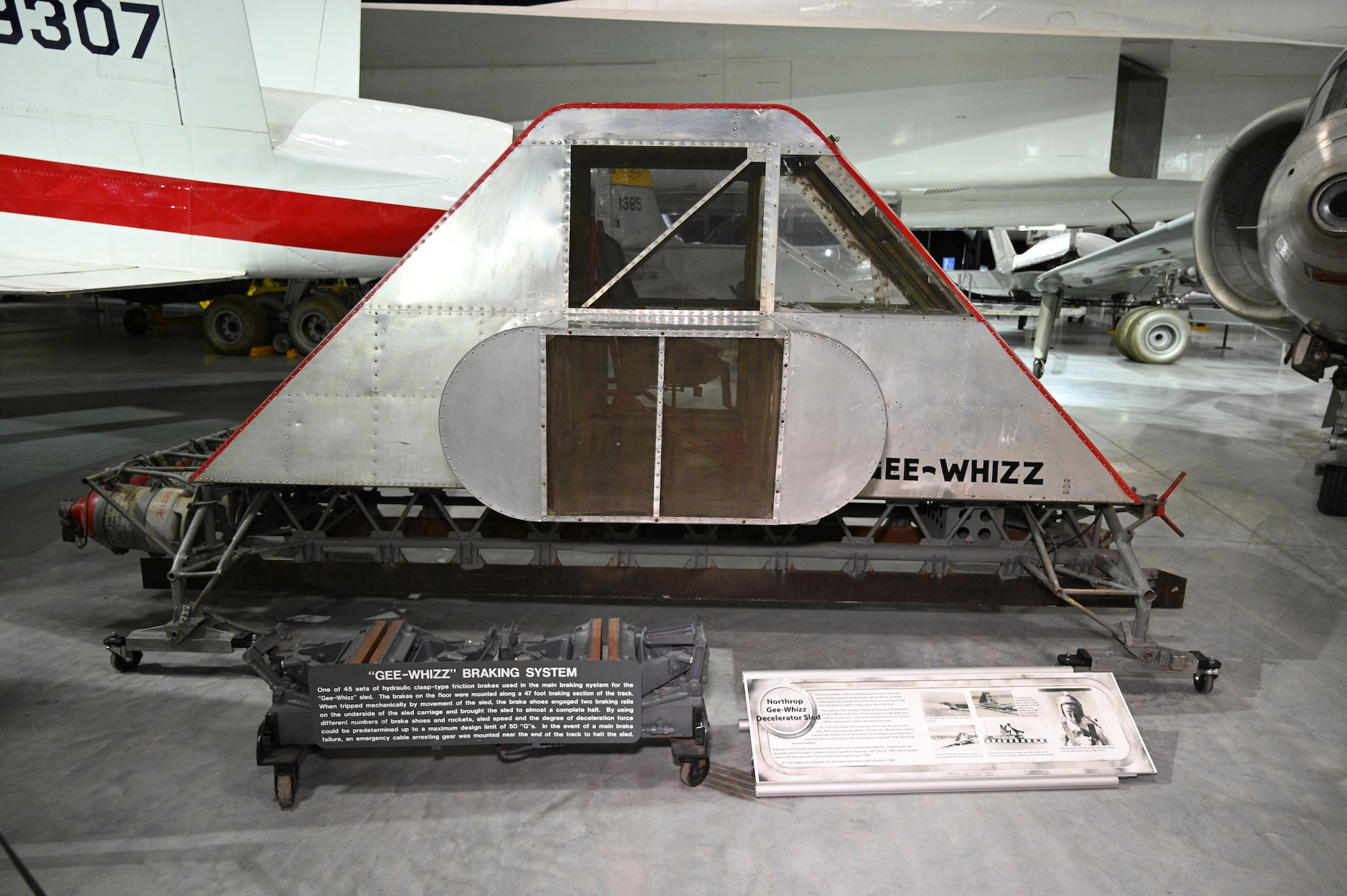 Northrop “Gee-Whizz” Decelerator Sled