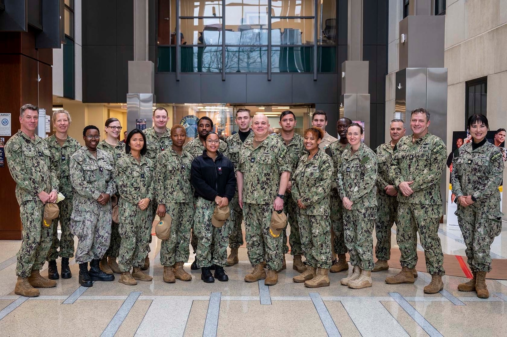 USNS Comfort group photo