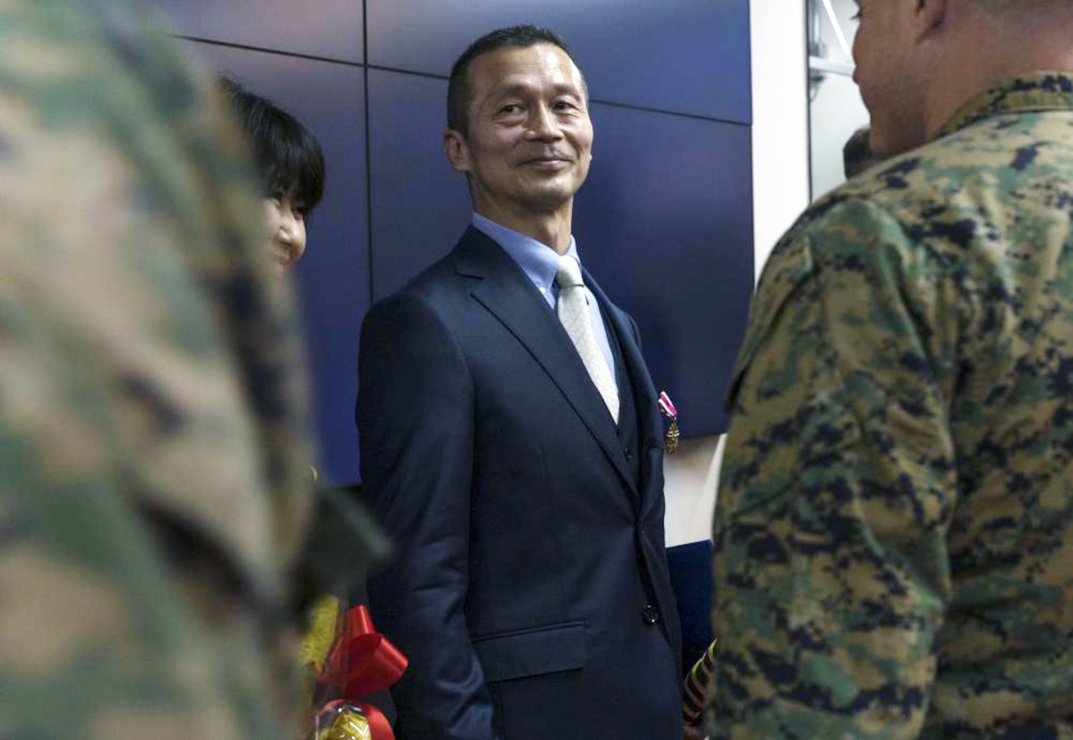 Japan Ground Self-Defense Force Colonel receives U.S. Armed Forces Meritorious Service Medal