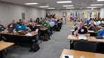 Information Technology Specialists (ITS) from MEPS locations receive training to develop the tools they require to support very busy personnel providing critical services to MEPS applicants. (Photo by Darrin McDufford)