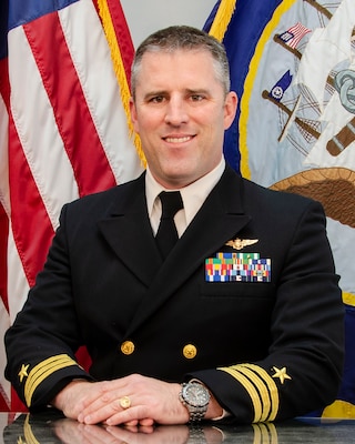 Cmdr. Michael Coppock, executive officer NAS Kingsville