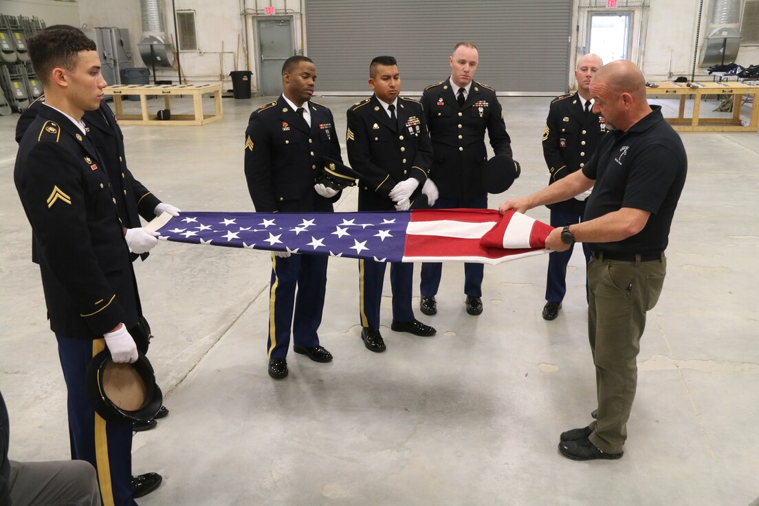 SMR hosts national Military Funeral Honors training course