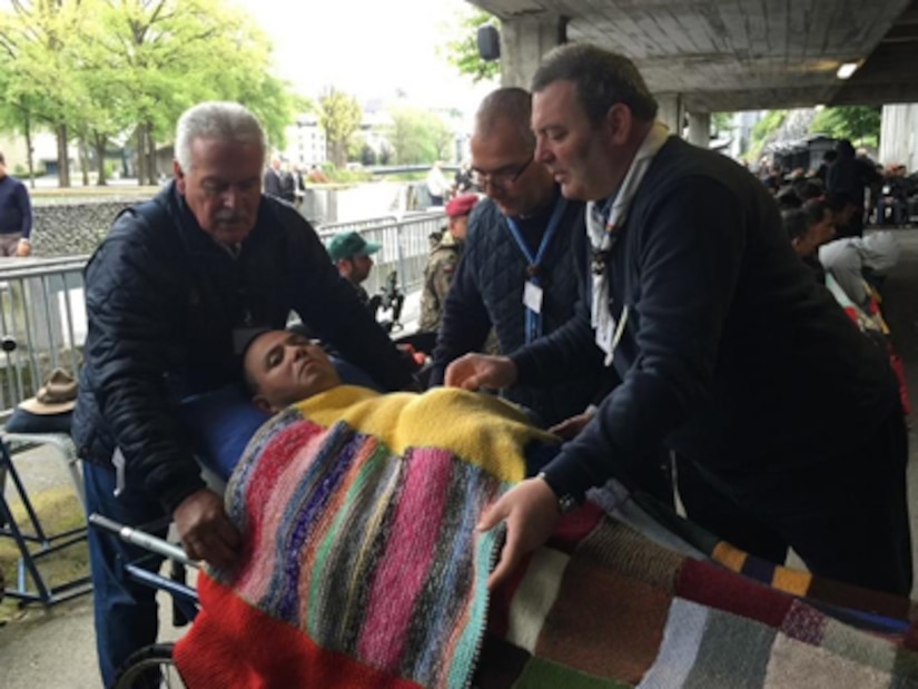 In May 2016 Captain Avila was given a Holy Bath at Lourdes for continued healing. Claudia Avila said afterward he gained more strength and improved his mobility and gives all the thanks to God.