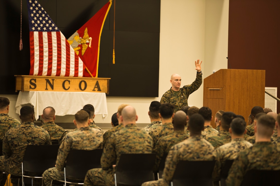 SNCO Academy on MCB Camp Lejeune