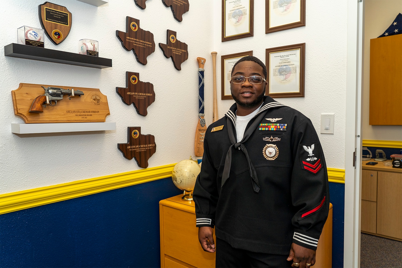 Petty Officer 2nd Class Chemar Jordan