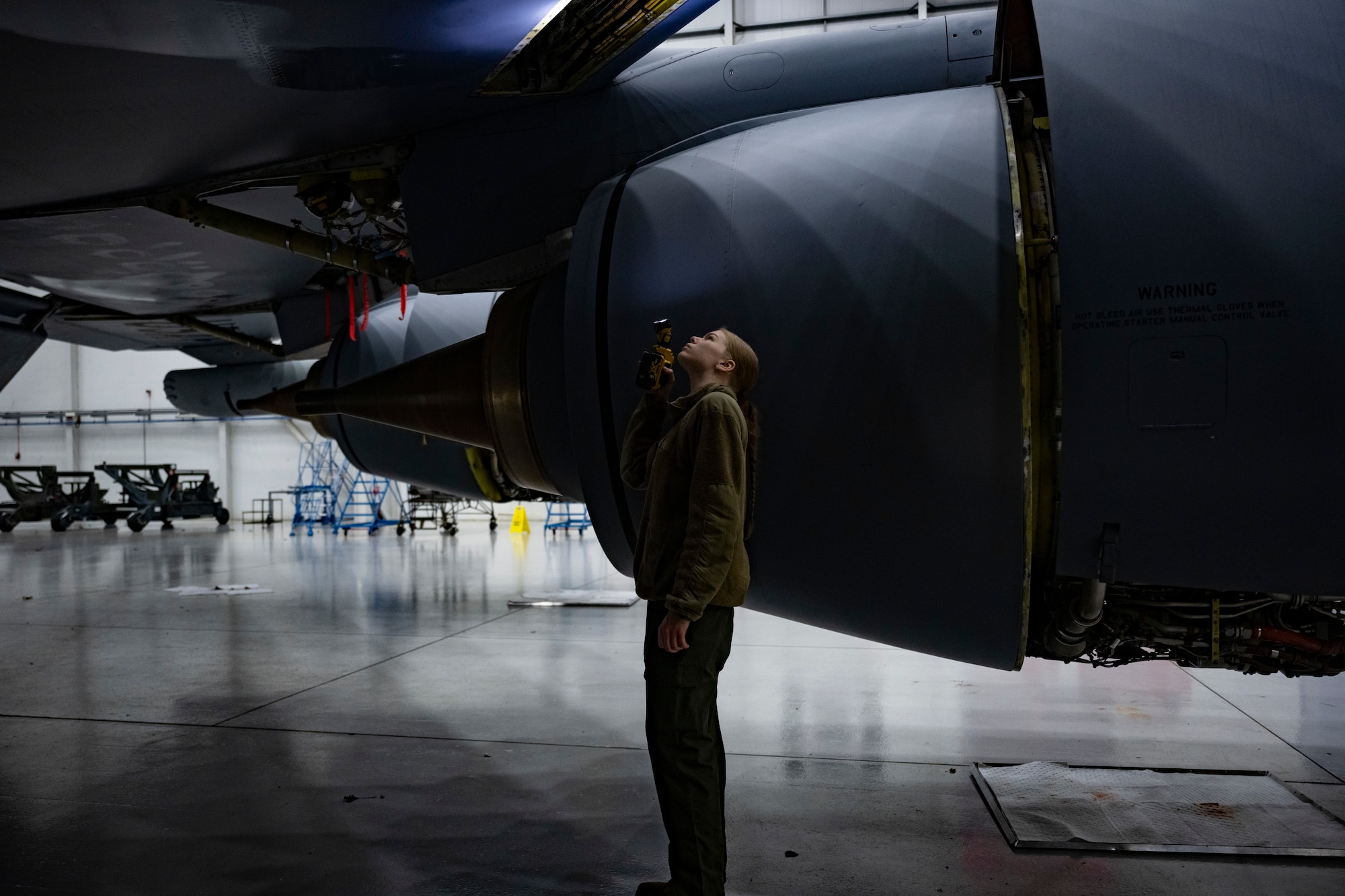 Maintenance Airmen routinely perform preventative maintenance on the KC-135 to ensure mission and operational readiness.
