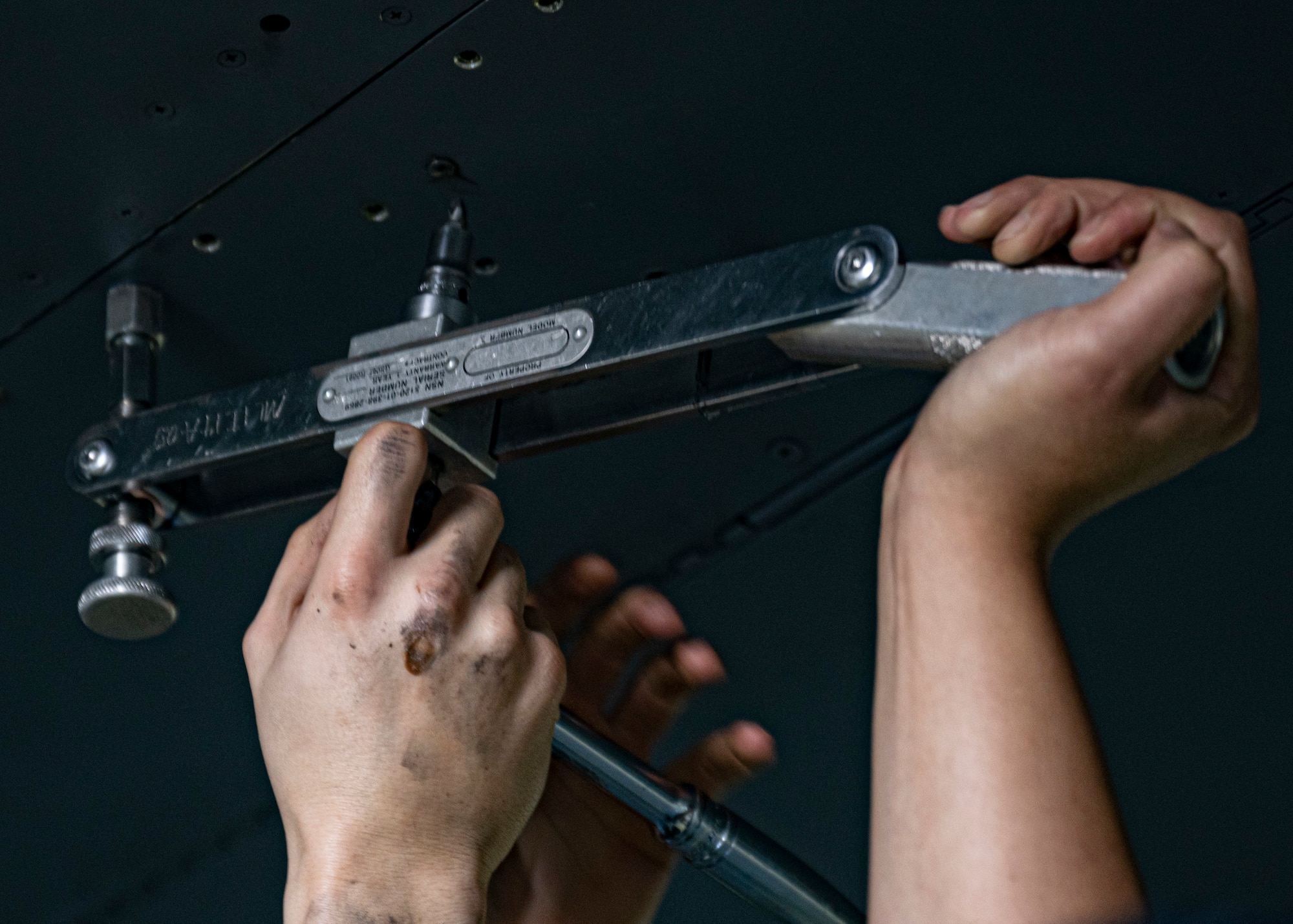 Maintenance Airmen routinely perform preventative maintenance on the KC-135 to ensure mission and operational readiness.