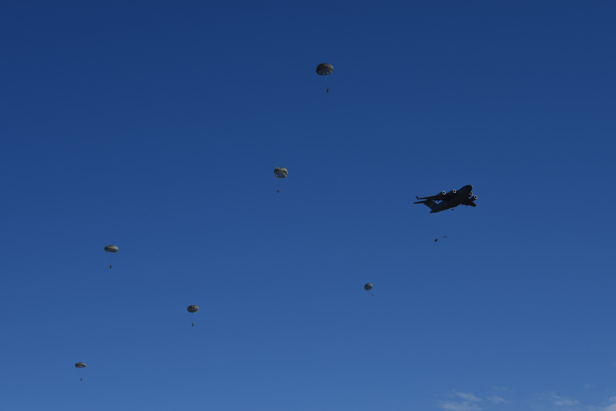 Air force operator conducting special tactics concepts.