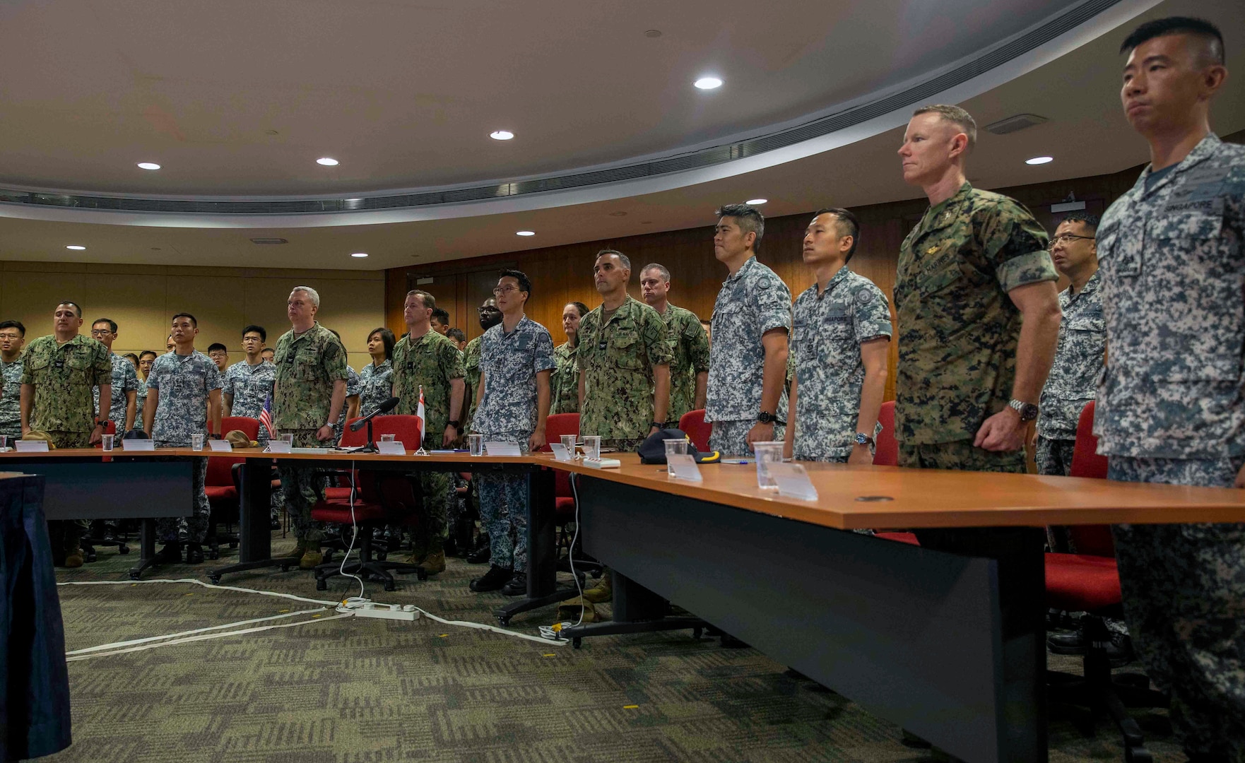 Makin Island and John P. Murtha Arrive in Singapore for CARAT/MAREX Exercise