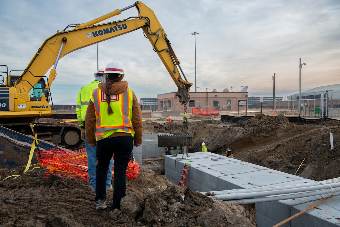 Construction at Offutt Air Force Base