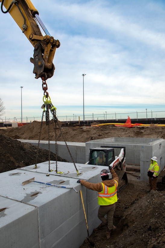 Construction at Offutt Air Force Base