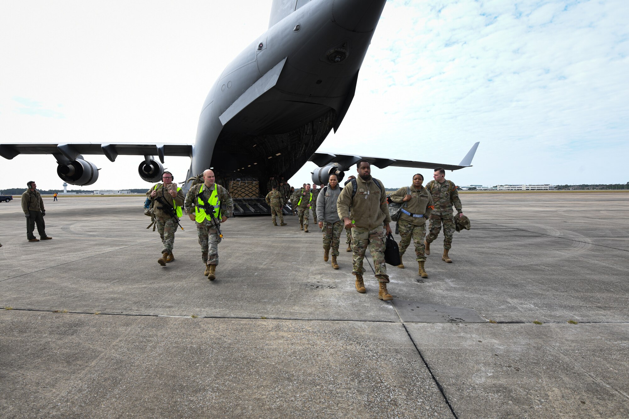 More than 100 Reserve Citizen Airmen assigned to the 910th Airlift Wing participated in Operation Cardinal South, a full-scale readiness exercise, from Nov. 14–18, at the Gulfport Combat Readiness Training Center, Mississippi.