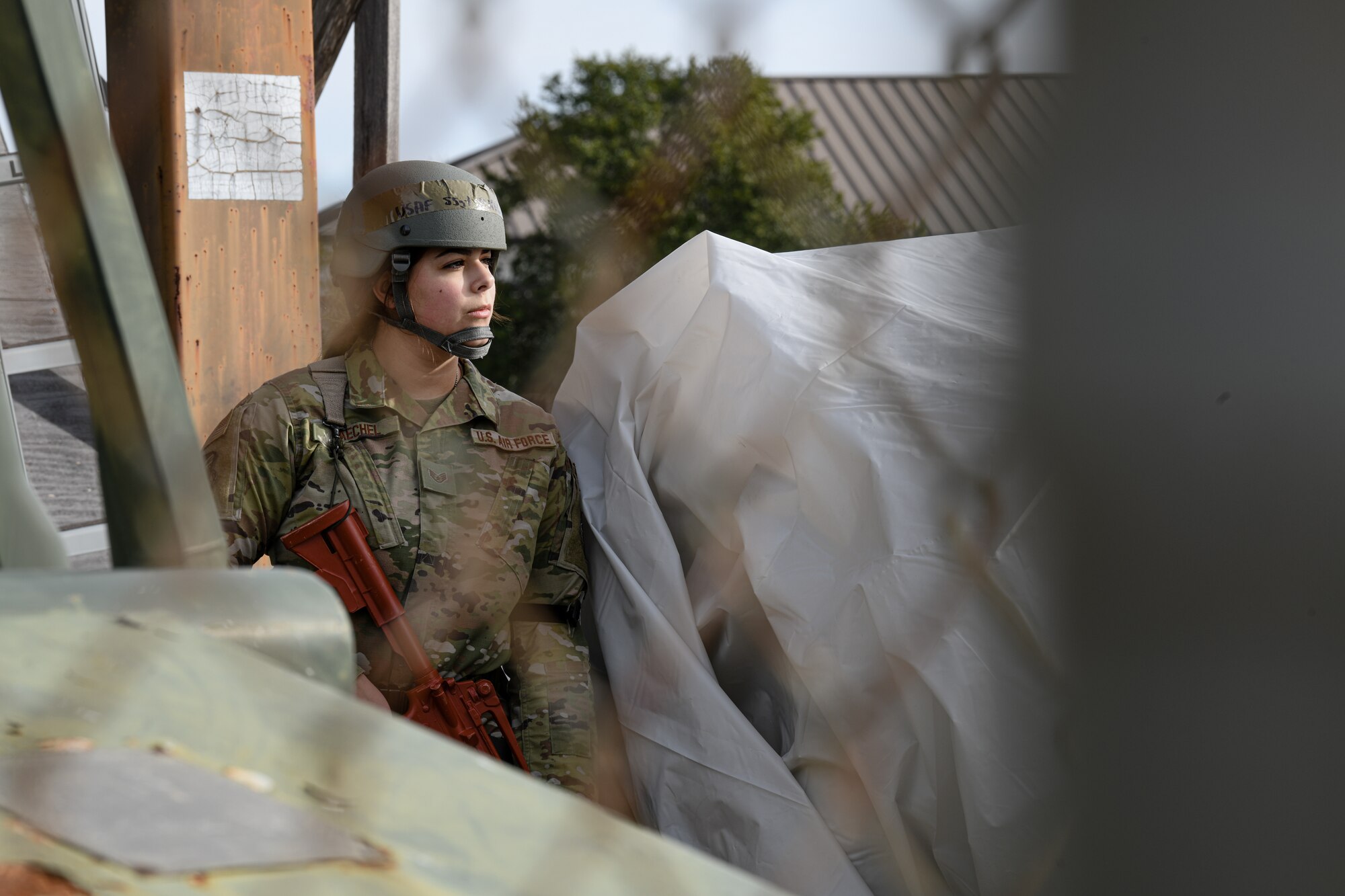 More than 100 Reserve Citizen Airmen assigned to the 910th Airlift Wing participated in Operation Cardinal South, a full-scale readiness exercise, from Nov. 14–18, at the Gulfport Combat Readiness Training Center, Mississippi.