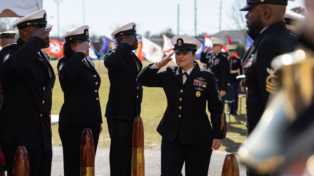Command Master Chief Petty Officer Carrie Weser Retires from Navy
