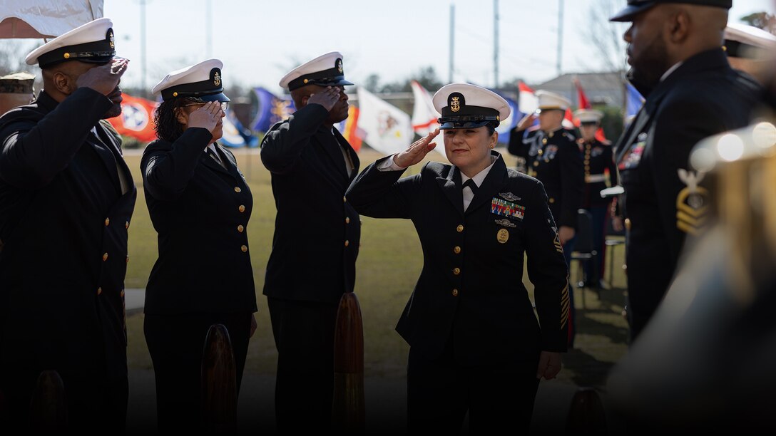 Command Master Chief Petty Officer Carrie Weser Retires from Navy