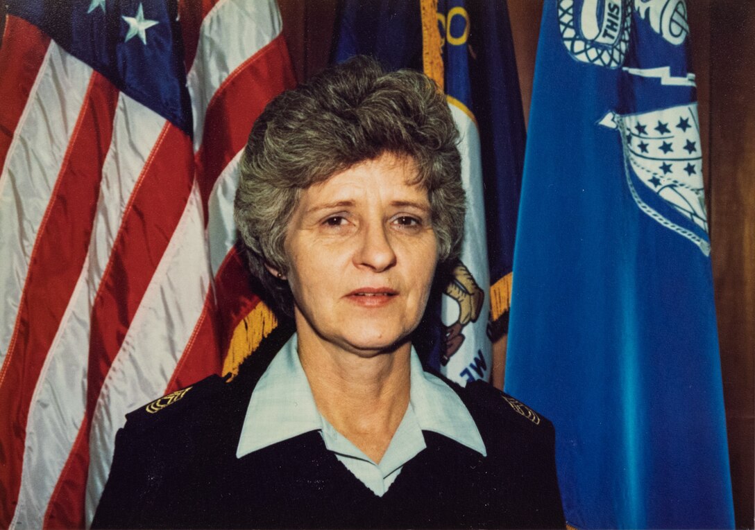 Army Master Sgt. Wilma J. Ross (Aldridge) poses for a photo after being promoted to master sergeant at the Boone National Guard Center in Frankfort, Ky. in 1993. Ross passed away on Dec. 3, 2022 and was honored by the Kentucky Army National Guard color guard in Shelbyville, Ky. (Photo courtesy of Pauletta Willard)