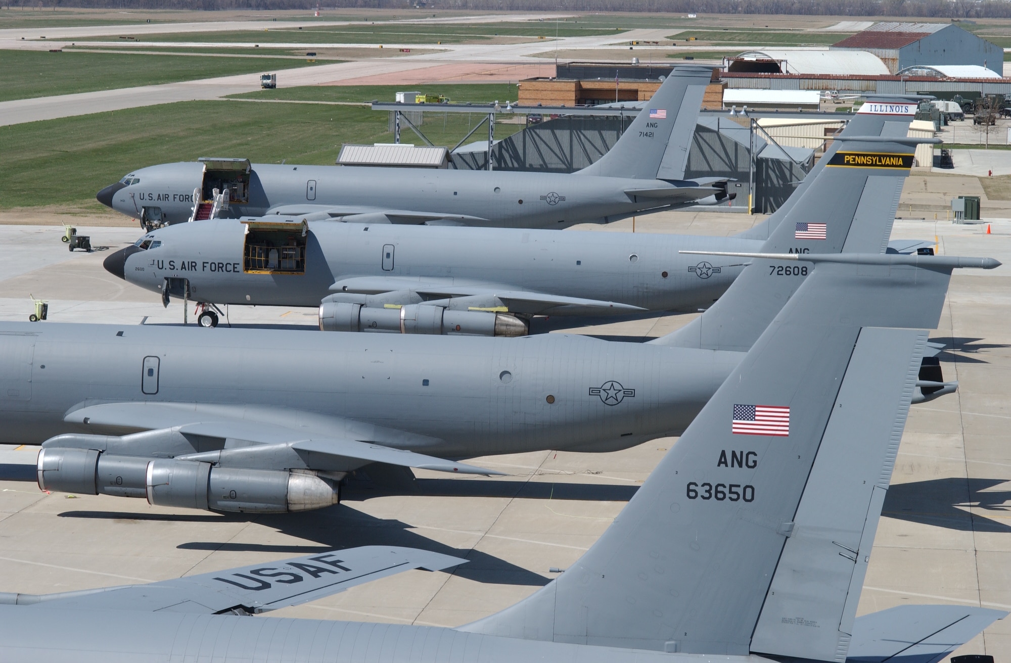 U.S. Air Force KC-135E Statotanker aircraft