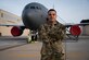 U.S. Air Force Tech. Sgt. Kenneth Oliver, 605th Aircraft Maintenance Squadron flying crew chief, poses for a photo at Joint Base McGuire-Dix-Lakehurst, N.J., Dec. 14, 2022. Oliver was selected with the opportunity to commission through the Senior Leader Enlisted Commissioning Program by demonstrating exceptional leadership and performance skills.  (U.S. Air Force photo by Airman 1st Class Sergio Avalos)