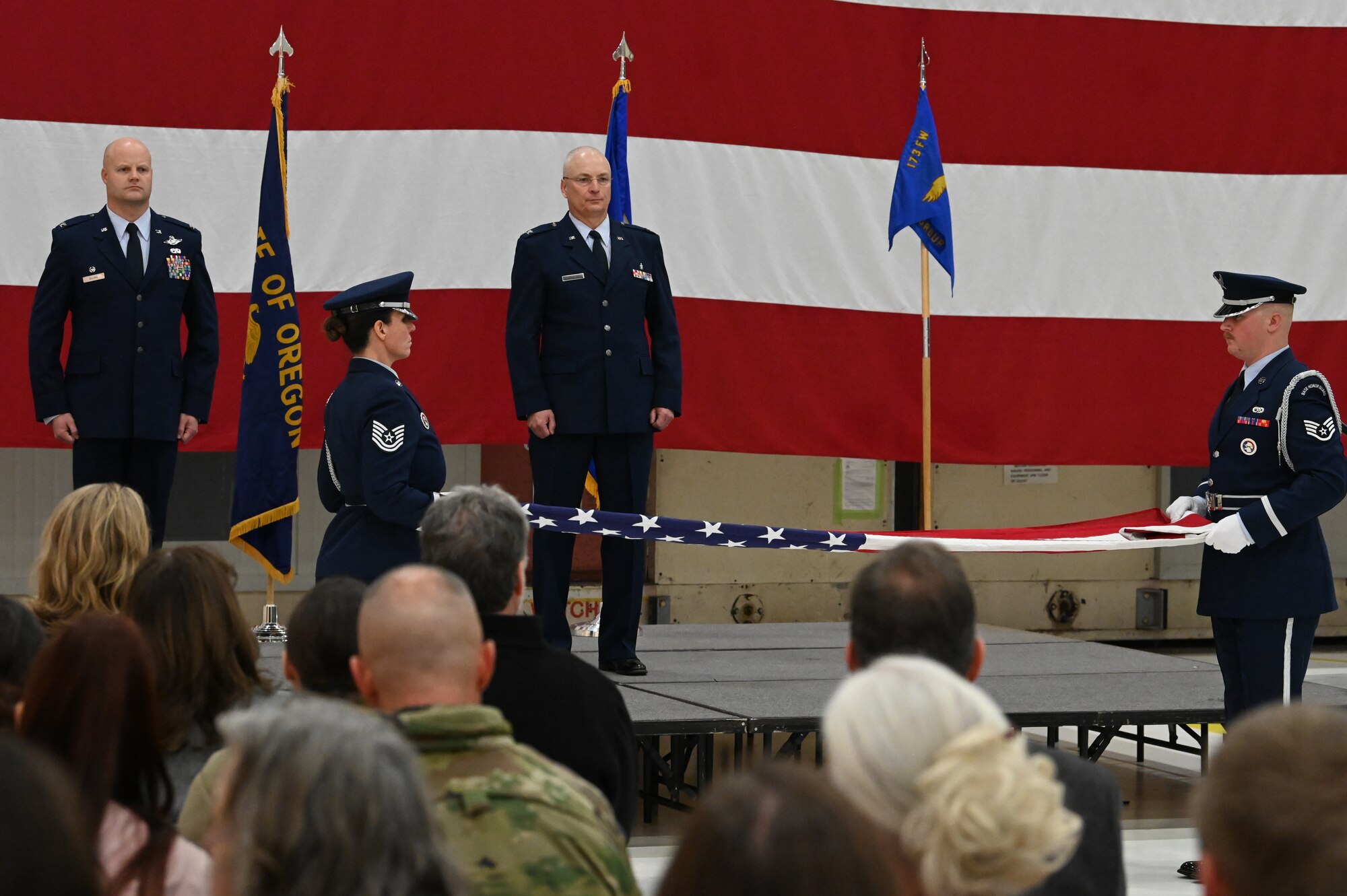 flag folding