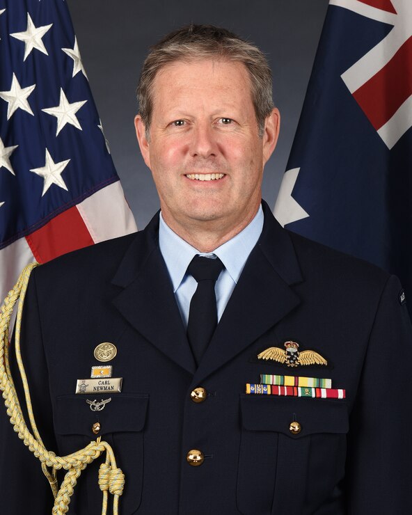 An offcial photo of Air Vice-Marshal Carl Newman