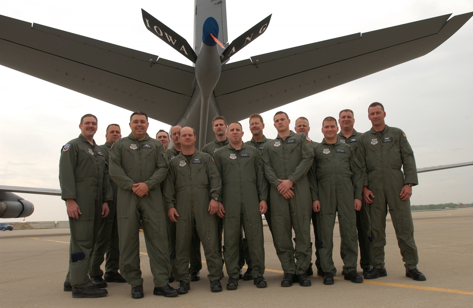 group of KC-135 boom operators