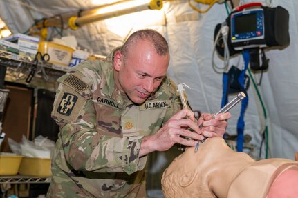 Medical Training Made a Priority during deployment