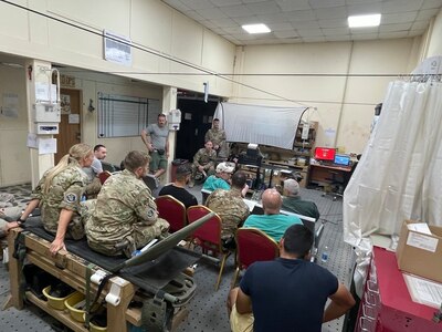 Medical Training Made a Priority during deployment