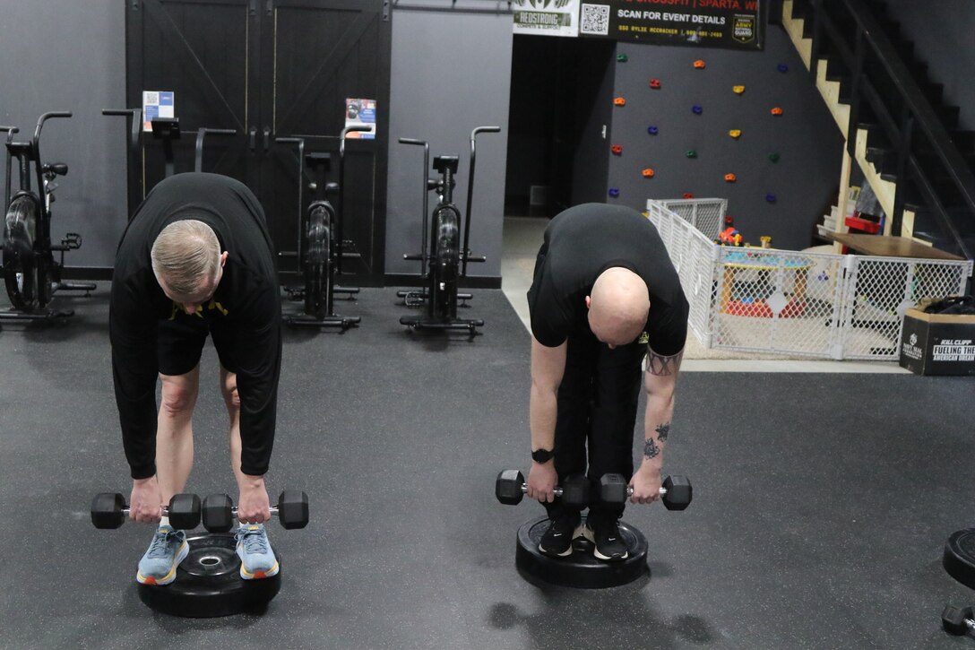 88th RD Soldiers train at Cross Fit gym