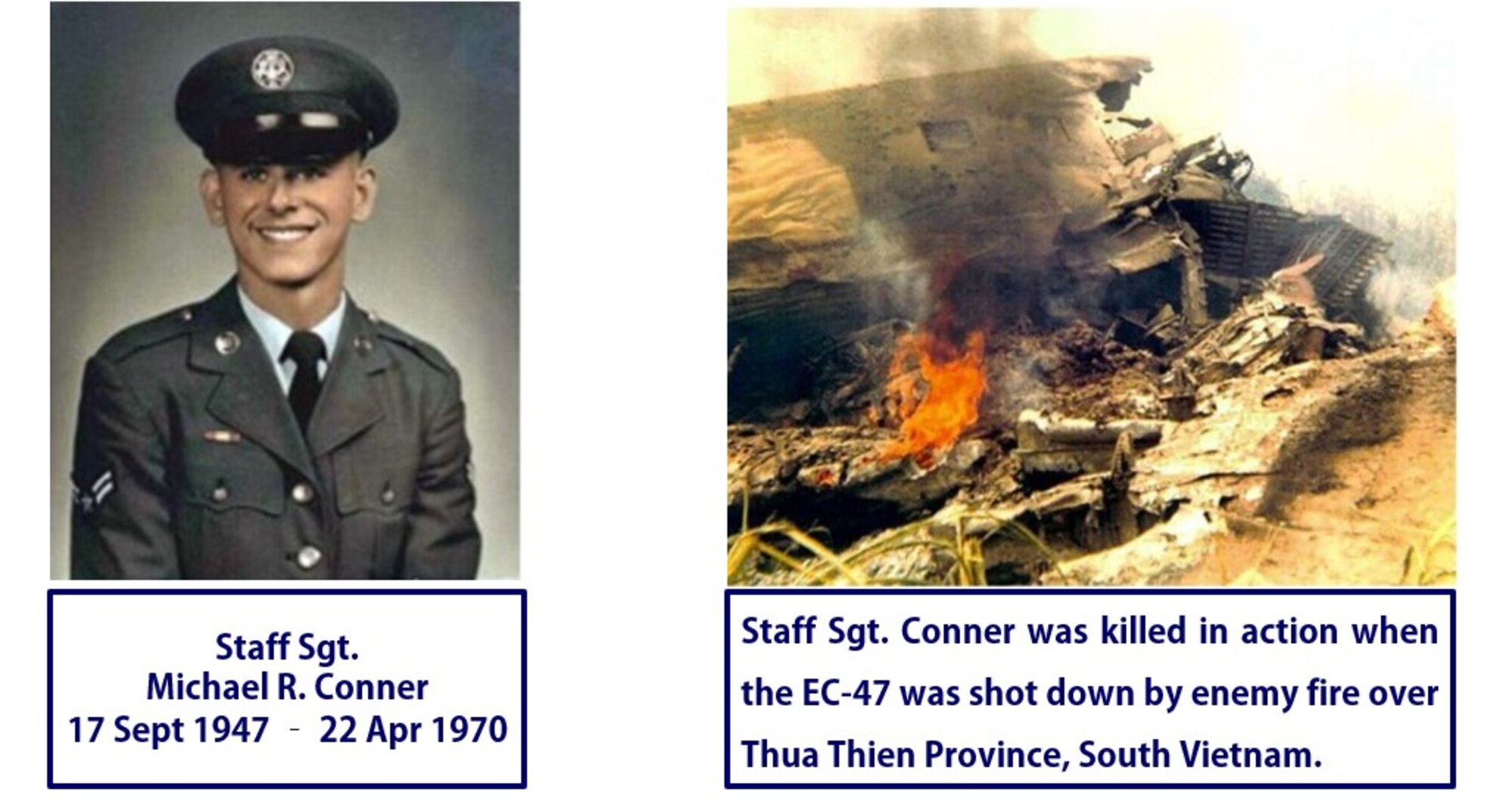 Graphic of Fallen Warrior Staff Sgt. Michael Conner.