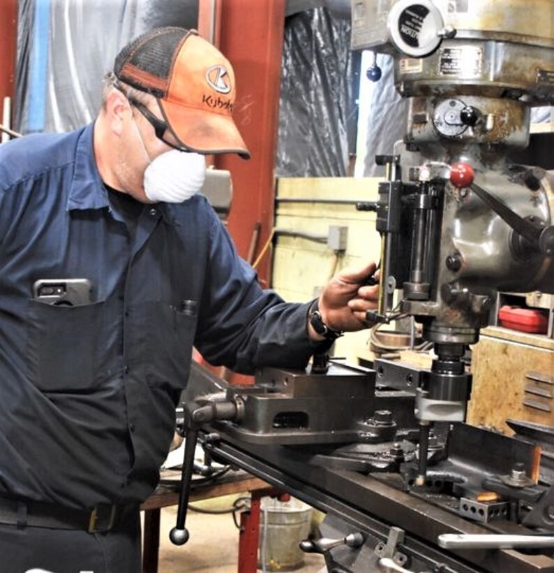 Congratulations to Machinist Tommy Reed on his selection as the November Memphis District Employee of the Month! Working in the Operations Division, Tommy proves himself day after day with his steadfast, tenacious, and rock-solid approach to the Dredge Hurley’s Z-Drive propulsion units that keep it mission-capable. His doing so has been nothing short of miraculous. He has worked through supply chain and material issues, while also salvaging used parts from other damaged and obsolete units in order to complete the repairs of three complete units – all during the historic low water season on the Mississippi River.