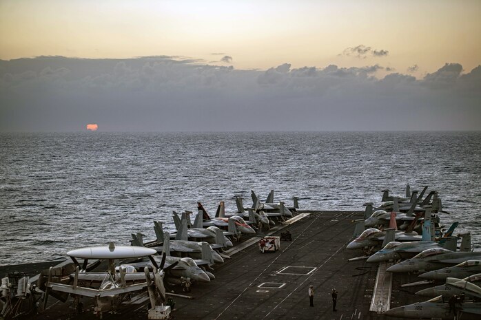 Nimitz Carrier Strike Group Operates in South China Sea