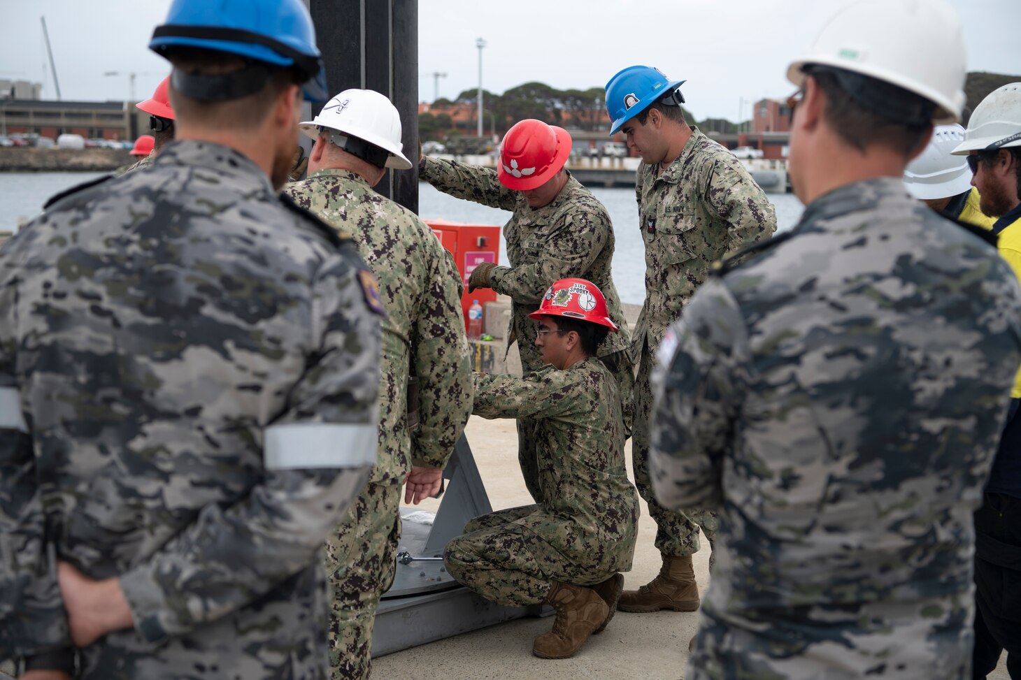 USS Mississippi Conducts Weapons Handling Exercise with Royal ...