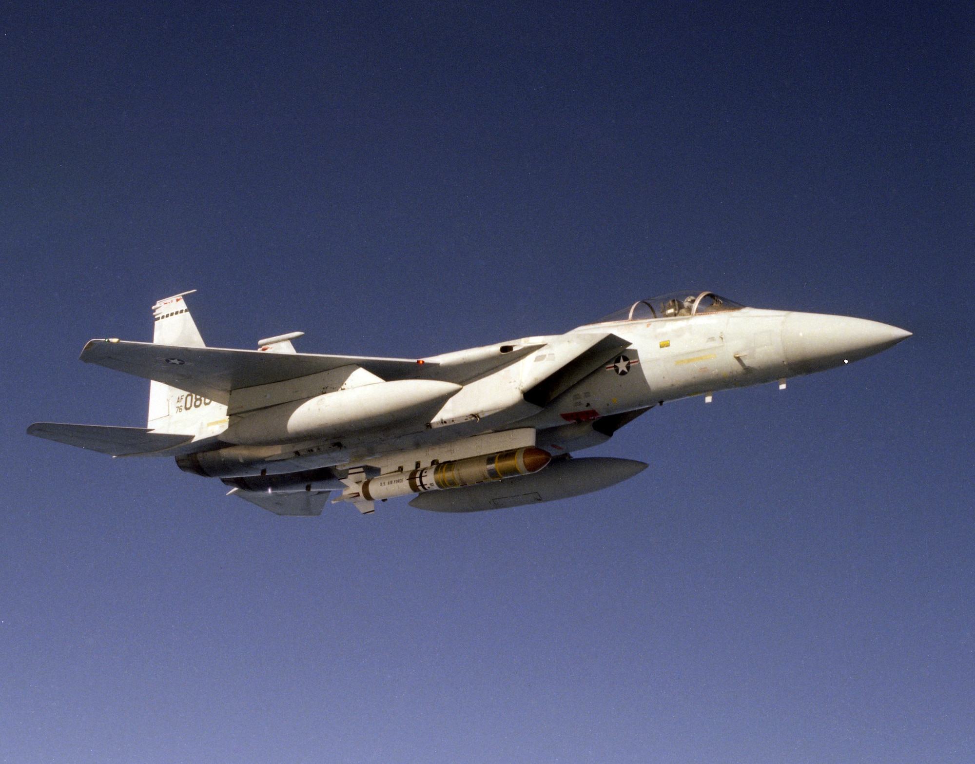 F-15 Eagle and ASAT missile