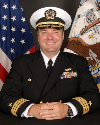 Official photo of CDR Coulter