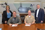 NSWC Crane, NAWC Training Systems Division sign MOA to further technology development in three key areas