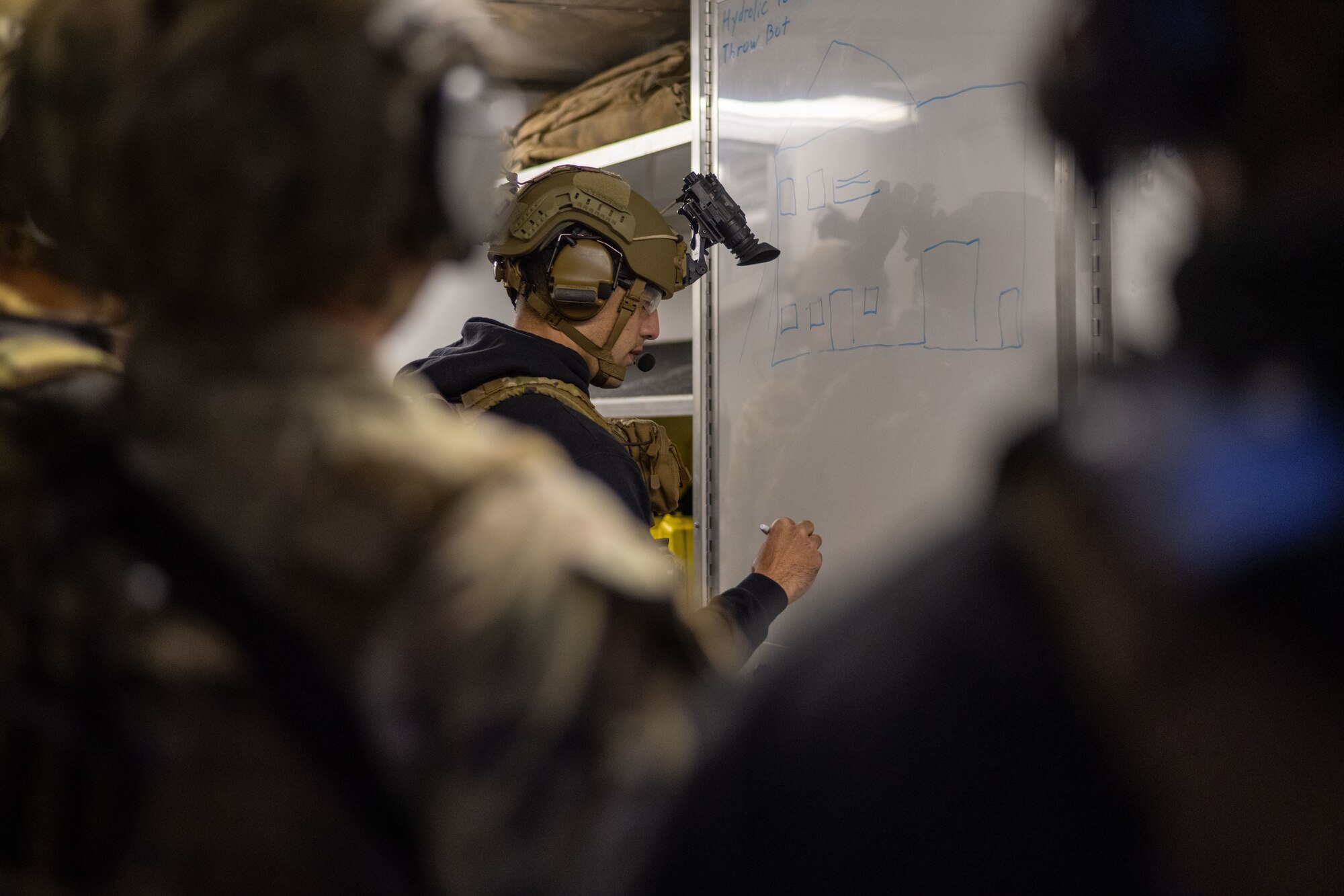 EST Airmen are highly trained and equipped to mitigate special threats which can involve barricaded suspects, hostages and active shooters. (U.S. Air Force photo by Airman 1st Class Zachary Foster)