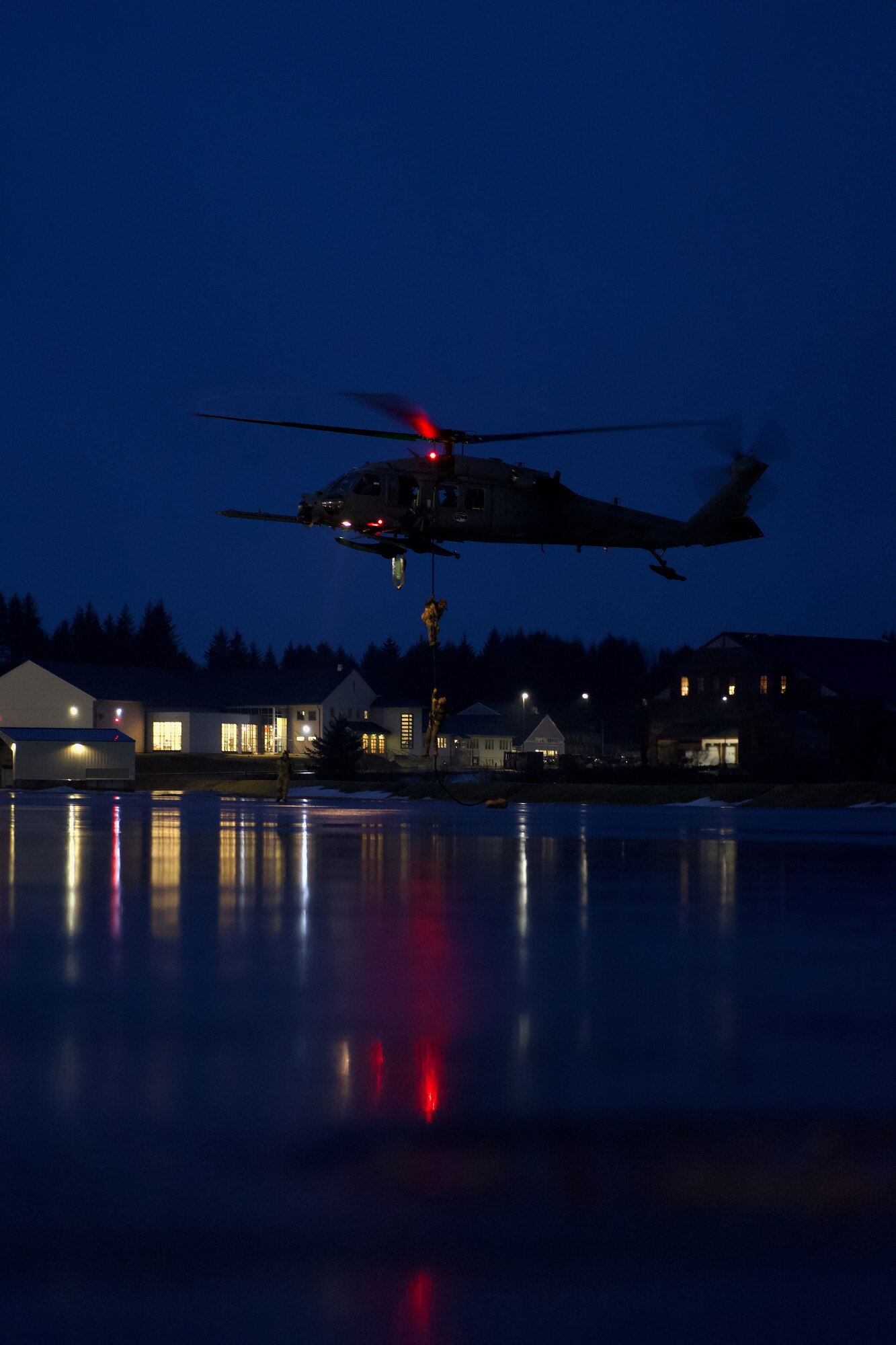 Alaska Air National Guard trains with Coast Guard at Air Station Kodiak