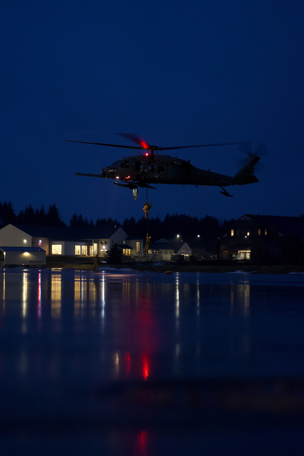 Alaska Air National Guard trains with Coast Guard at Air Station Kodiak