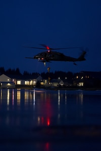 Alaska Air National Guard trains with Coast Guard at Air Station Kodiak