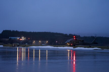 Alaska Air National Guard trains with Coast Guard at Air Station Kodiak