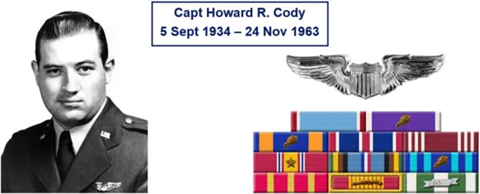 Graphic of Capt. Howard Cody.