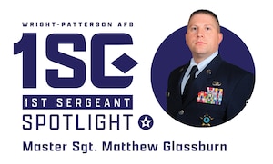 1st Sergeant Master Sgt. Matthew Glassburn graphic