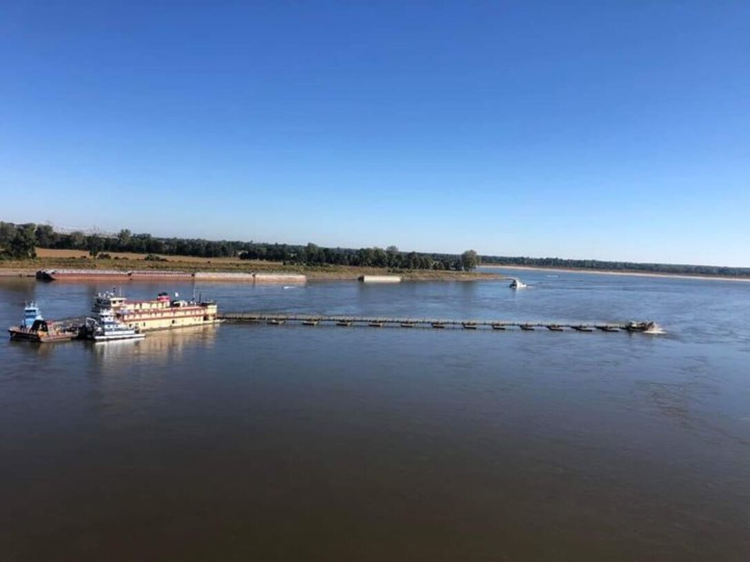 The U.S. Army Corps of Engineers (USACE) Vicksburg District’s Dredge Jadwin and its crew returned to the Vicksburg Harbor this morning completing the 2022 dredging season. 

After departing May 10, 2022, the dustpan dredge spent 254 days on the water and relocated 6.2 million cubic yards of material from the Mississippi River. A normal dredging season lasts approximately 160 days.