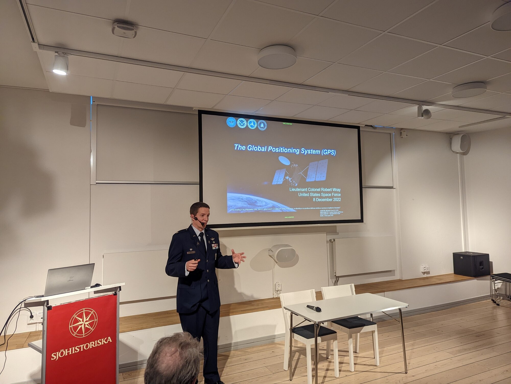 2 SOPS commander addresses Swedish Radio Navigation Board