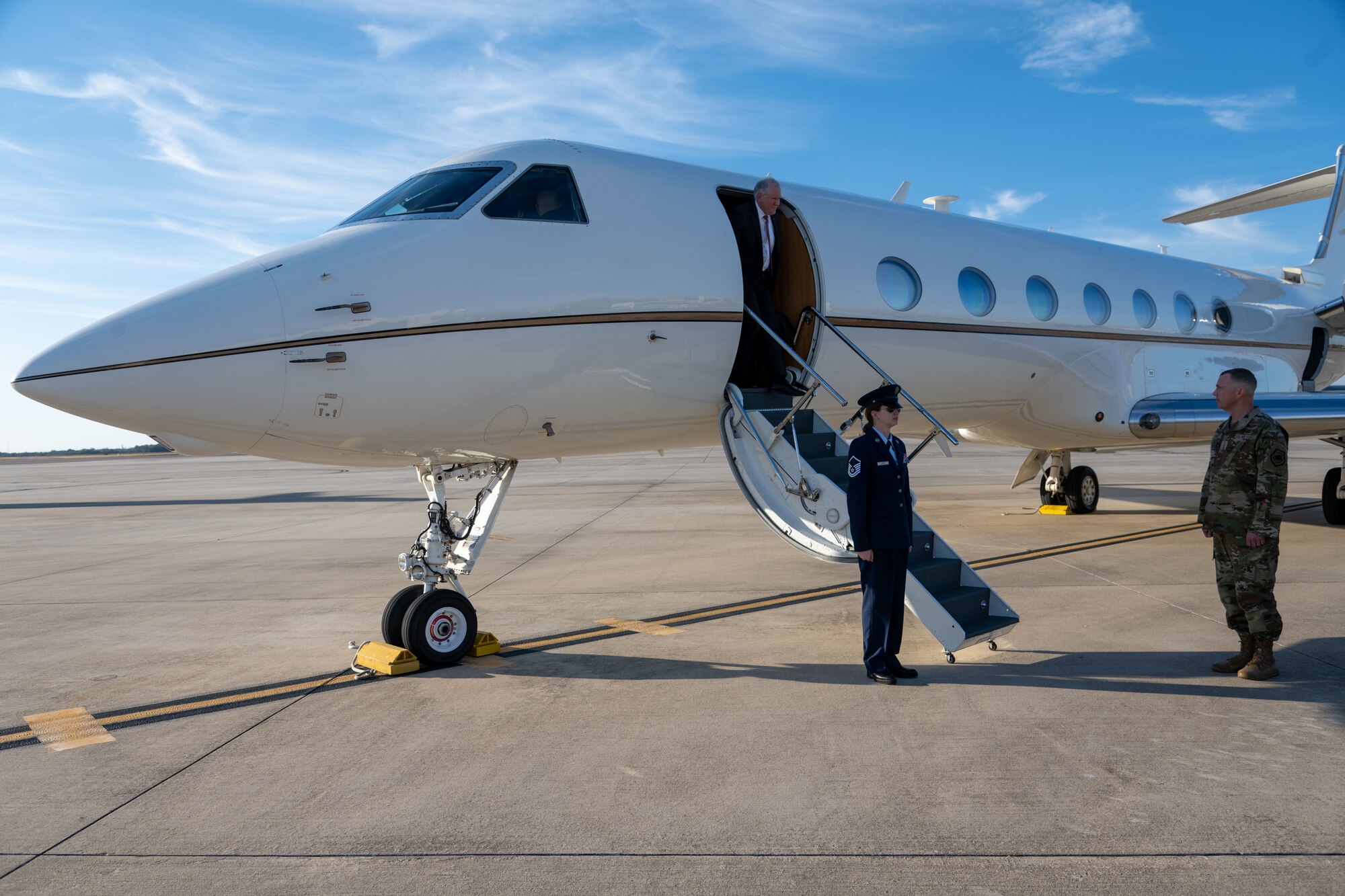Kendall is responsible for organizing, training and equipping the U.S. Air and Space Forces and is accountable for the welfare of nearly 700,000 active duty, Guard, Reserve and civilian Airmen and Guardians, as well as their families. (U.S. Air Force photo by Airman 1st Class Zachary Foster)