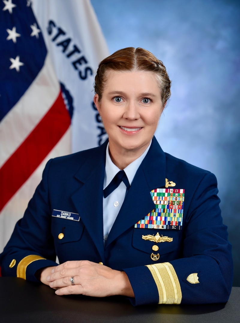 Rear Admiral Tiffany Danko > United States Coast Guard > Display