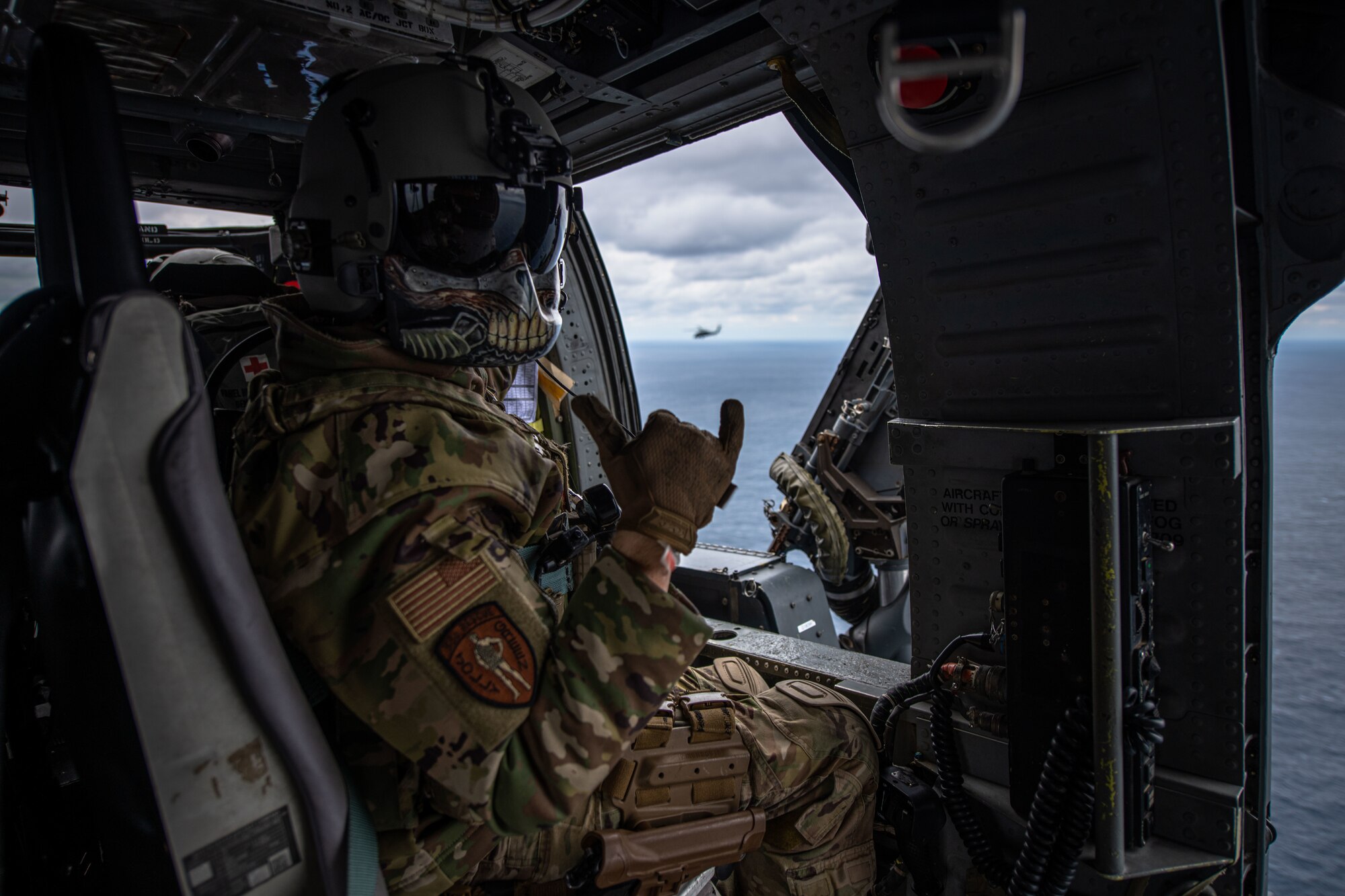 An Airman poses for a photo.