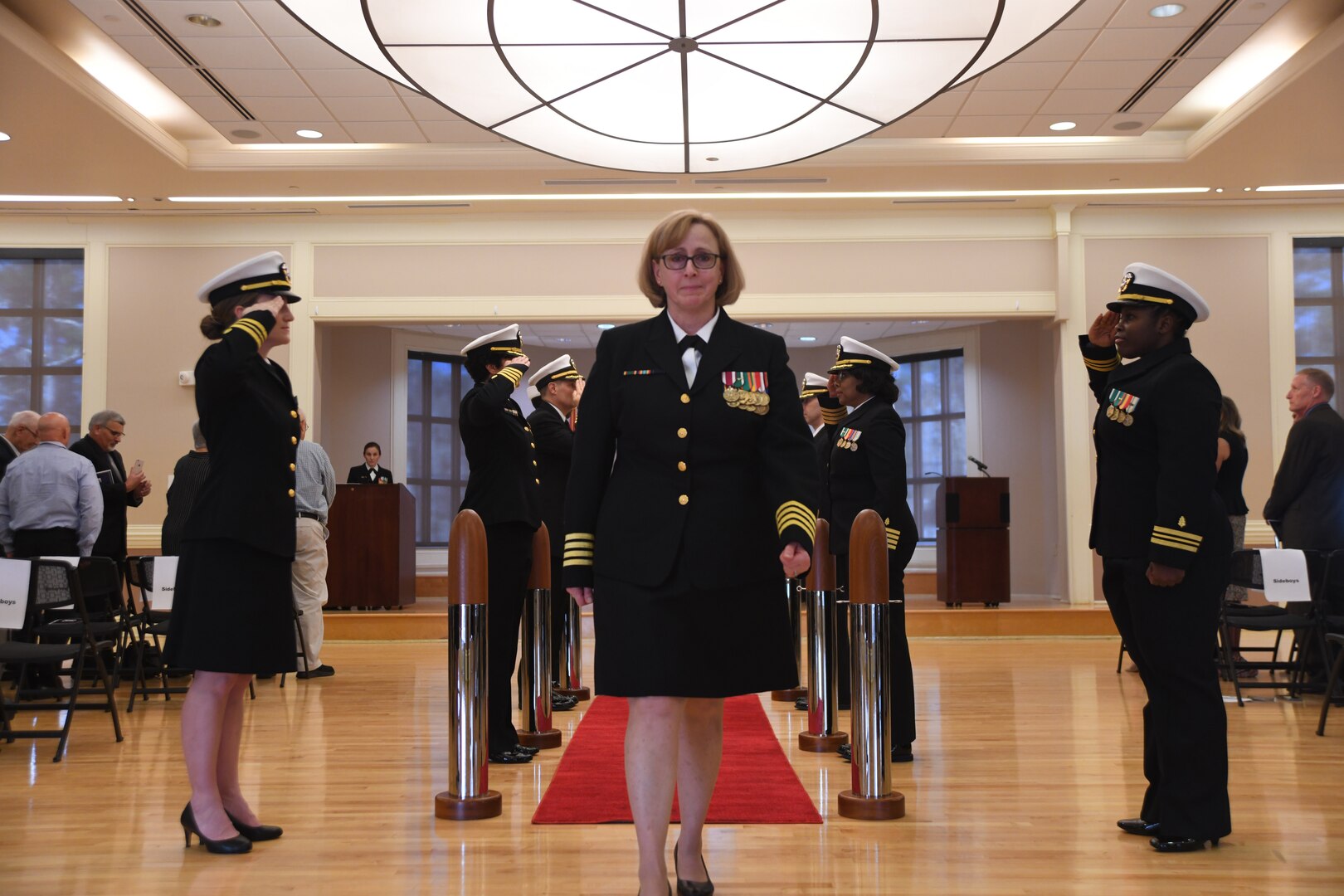 Navy Reserve, Navy Medicine Readiness Training Command Camp Lejeune hosted a Change of Command on January 20, 2023.
Captain Rebecca Zornado relieved Captain Sherma Saif of command in a ceremony aboard Marine Corpse Base Camp Lejeune.