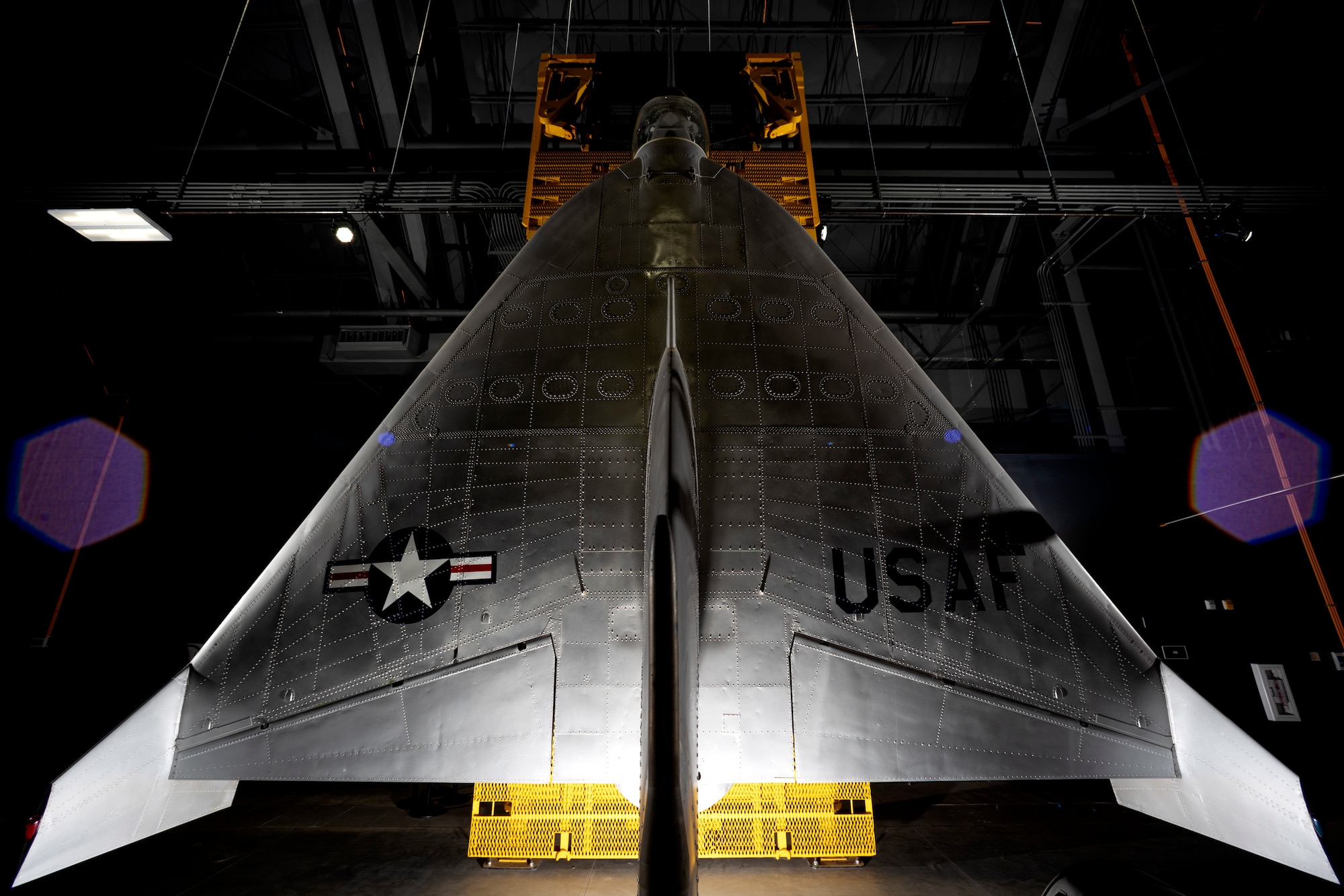 Ryan X-13 Vertijet on display in the R&D Gallery